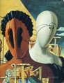 Die beiden Masken 1926 Giorgio de Chirico Surrealismus